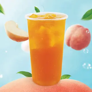 Hình ảnh Trà đào mát lạnh