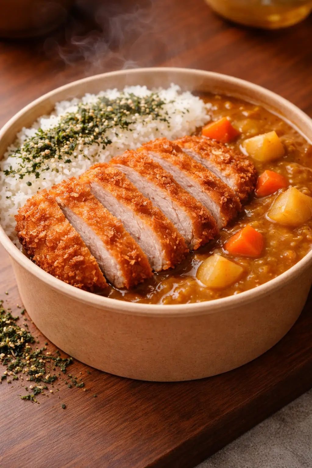 Hình ảnh Cơm Cà Ri Nhật Katsu Heo Chiên Xù
