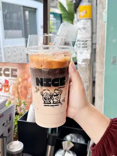 Hình ảnh Cà phê sữa thái hoa hồng