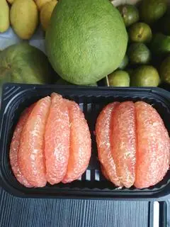 Hình ảnh Bưởi Da Xanh Tách Hộp 500g