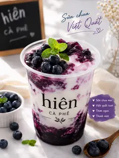 Hình ảnh Sữa Chua Việt Quất
