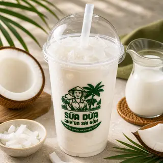 Hình ảnh Sữa Dừa Nguyên Chất 