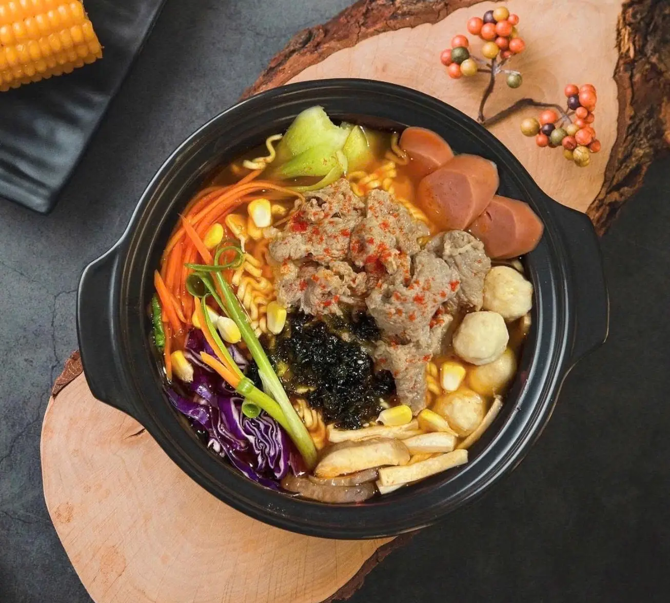 Hình ảnh Mì kim chi Bò
