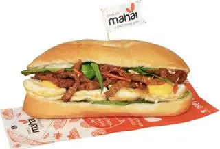 Hình ảnh Bánh mì chả cá trứng