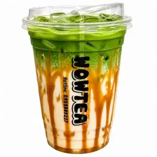 Hình ảnh Matcha Latte Sữa Tươi Caramel Muối