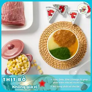 Hình ảnh Cháo thịt bò cho bé ăn dặm size S