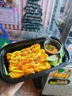 Hình ảnh Bánh tráng cuốn bơ cam