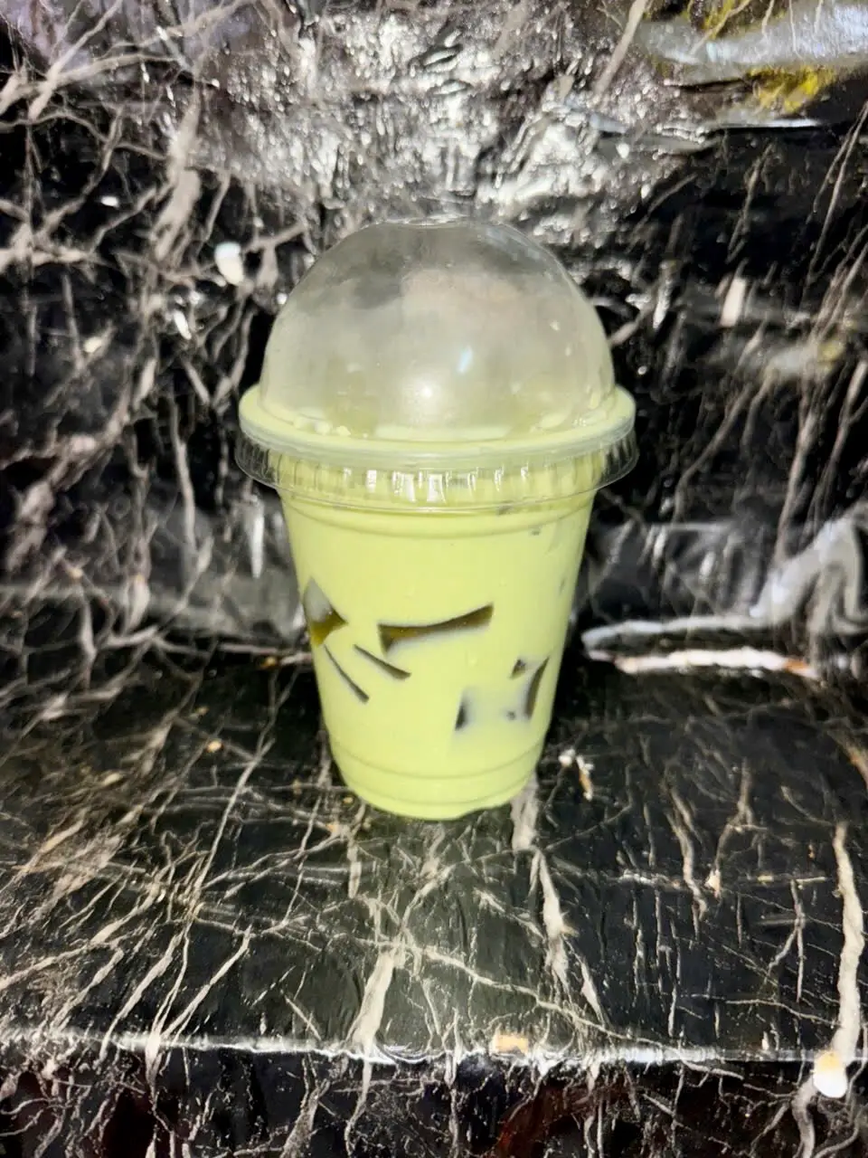 Hình ảnh trà thái xanh jelly