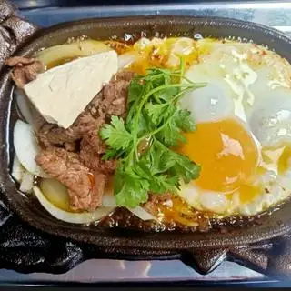 Hình ảnh Bò - trứng - pate - phô mai