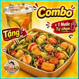 Hình ảnh Combo Cá Viên Chiên Tóp Mỡ Phần Nhỏ+ Tặng kèm 1 nước Tự chọn 