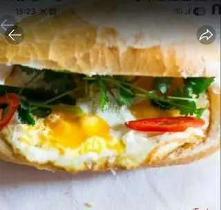 Hình ảnh Bánh mì 2 trứng