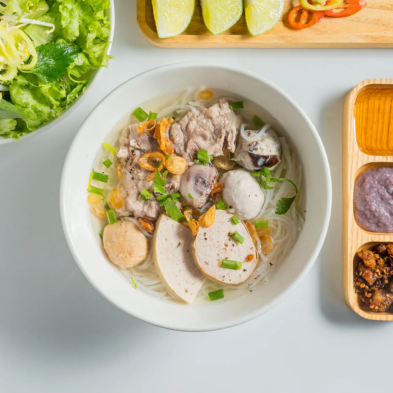 Hình ảnh Bún Mọc chả xương