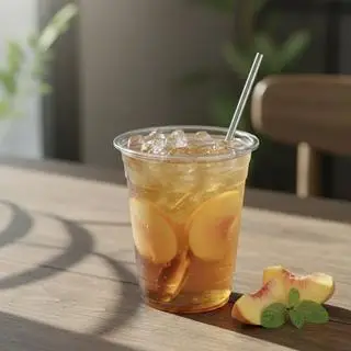 Hình ảnh Trà Đào Giòn