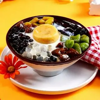 Hình ảnh Chè pudding xoài khoai dẻo