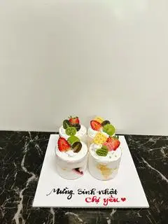 Hình ảnh Bánh kem 4 vị mứt ( 4ly)