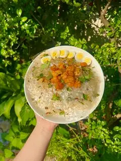 Hình ảnh Trộn Mỡ Hành Giòn Tóp Mỡ
