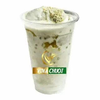 Hình ảnh Chè Chuối Nước Cốt Dừa Kèm Đậu Phộng