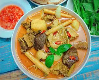 Hình ảnh Bún - Cà Ri Gà
