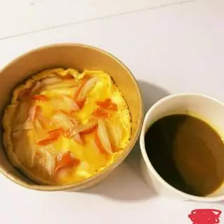 Hình ảnh CƠM CÀ RI TRỨNG OMELETTE &THANH CUA