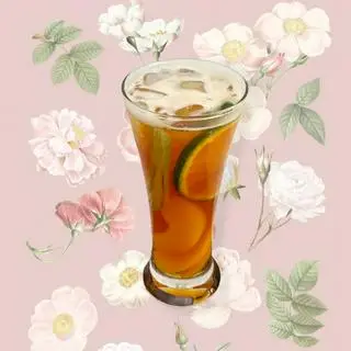 Hình ảnh Trà Đào Cam Sả