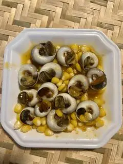 Hình ảnh Ốc mỡ xào bơ bắp