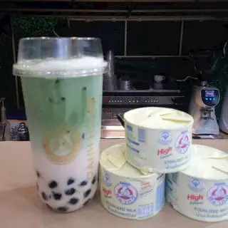 Hình ảnh Matcha Latte Sữa Gấu size L