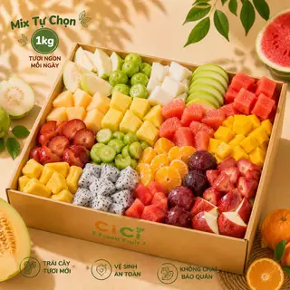 Hình ảnh Trái Cây Mix - Khổng Lồ Đỉnh Chóp (1kg)