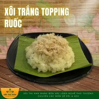 Hình ảnh Xôi trắng ruốc thịt thơm ngon
