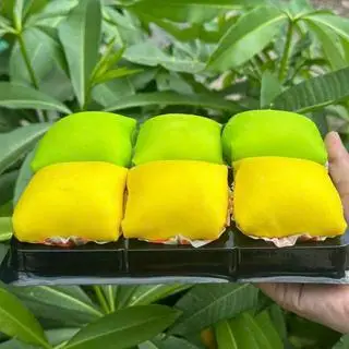 Hình ảnh Bánh crepe sầu riêng - Set 8 crepe