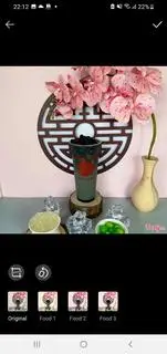 Hình ảnh Trà sữa than tre trân châu đen