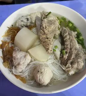 Hình ảnh Bún mọc sườn non thanh đạm 