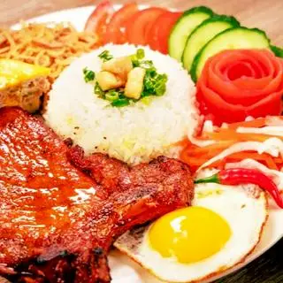 Hình ảnh Cơm Tấm Sườn + Chả