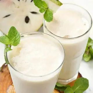 Hình ảnh Sinh tố sữa chua mãng cầu