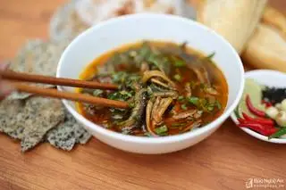 Hình ảnh Soup Lươn ăn kèm Bánh đa(Lươn giòn hoặc mềm)