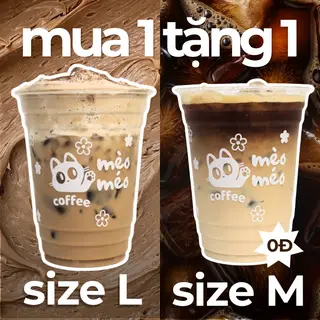 Hình ảnh MUA 1 TẶNG 1 - CÀ PHÊ KEM DẺO BUÔN MÊ