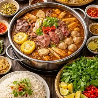 Hình ảnh lẩu bò