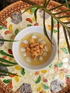 Hình ảnh chè bột lọc dừa