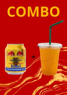Hình ảnh Redbull + Cam Vắt