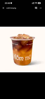 Hình ảnh Cold brew mơ má đào