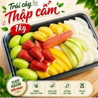 Hình ảnh Trái cây thập cẩm 1kg+ muối tôm