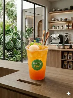 Hình ảnh Trà vải 700ml