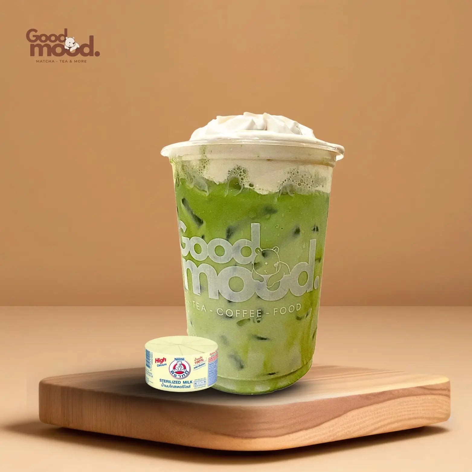 Hình ảnh Matcha Latte | Sữa Gấu Kem Cheese