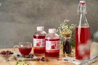 Hình ảnh Kombucha vị hoa hồng - 300ml