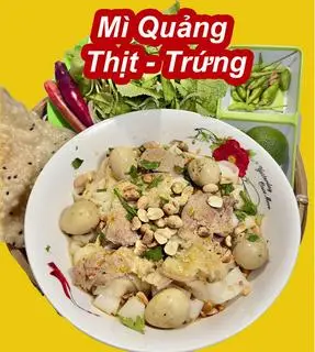 Hình ảnh Mì Quảng trứng - thịt mẹ nấu