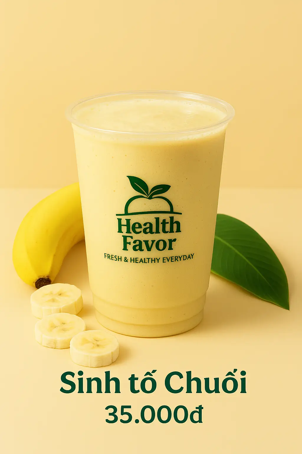 Hình ảnh Sinh tố chuối