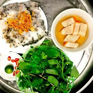 Hình ảnh Bánh cuốn nhân chả quế