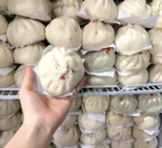 Hình ảnh Bánh bao trứng cút+ nhân thịt