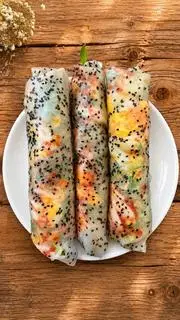 Hình ảnh Bánh Tráng Cuốn Mắm Ruốc Phan Thiết
