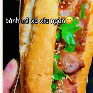 Hình ảnh Bánh mì thịt xá xíu