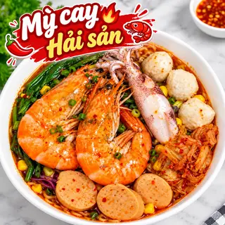 Hình ảnh Mỳ Cay Hải Sản Tặng Trà Tắc